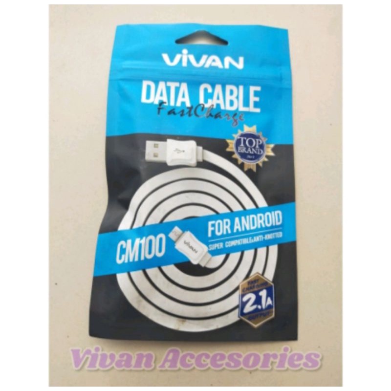 vivan Cm100 ( Kabel Data Micro USB100CM ) BEST SELLER