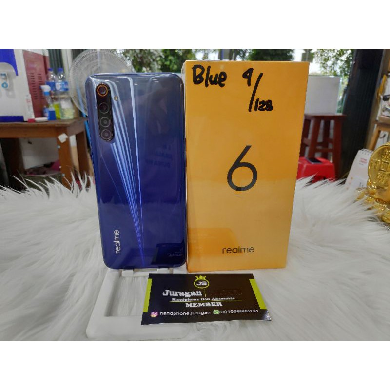 REALME 6 RAM 4GB INTERNAL 128GB HP SECOND SEKEN BEKAS GAMING REALMI 6 4/128 MULUS LIKE NEW FULLSET
