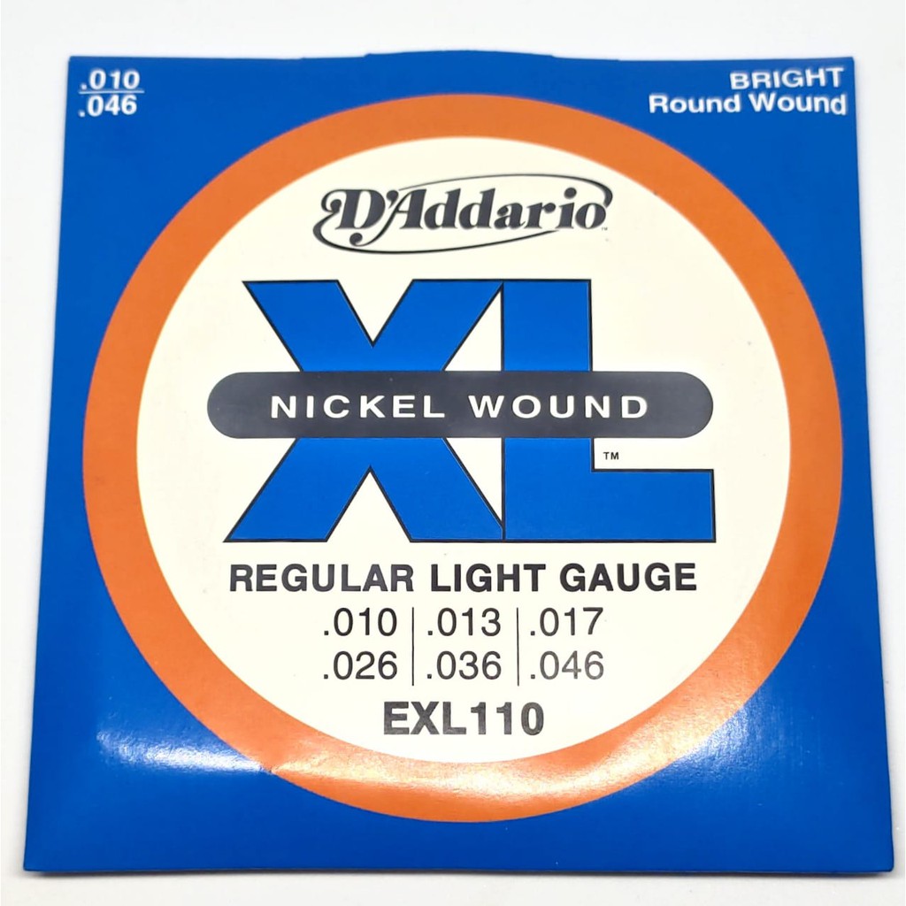 Senar Gitar Elektrik D'Addario Nickel Wound