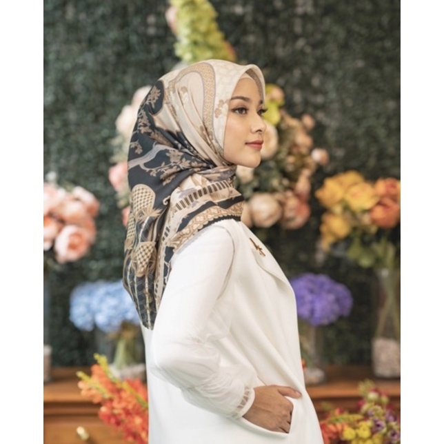 Wearing Klamby Wana Scarf