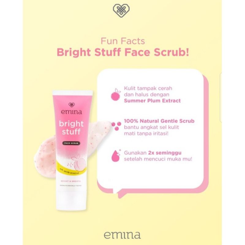 Emina Bright Stuff Face Scrub