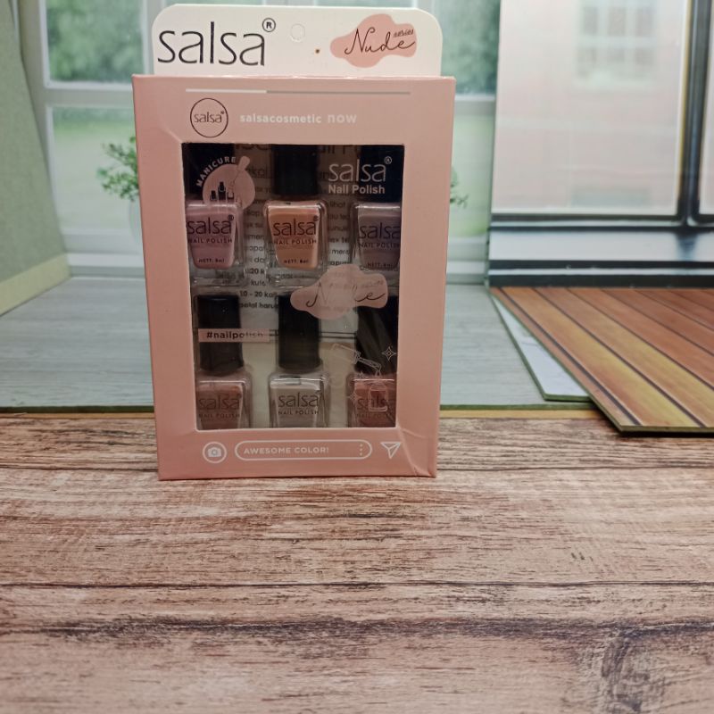 Salsa Nail Polish-Kutek Salsa cosmetik Now