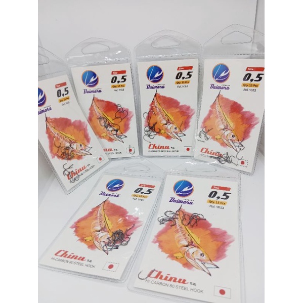 Kail Daimaro 1053 | Kail daimaro Batik Series | Kail Pancing Ikan Nila