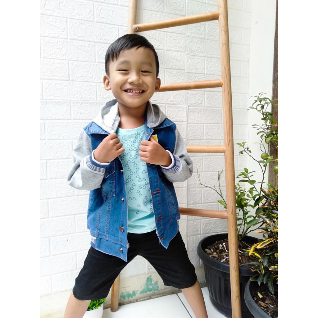 JAKET JEANS ANAK/ JAKET DENIM/ JAKET HOODIE