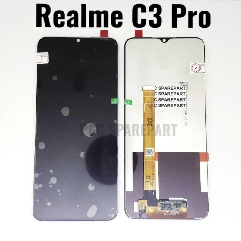 Original OEM LCD Touchscreen Fullset Realme C3 Pro