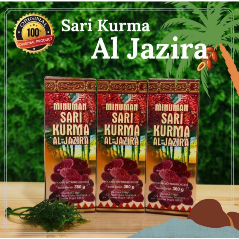 

Minuman Sari Kurma Al Jazira Aljazira Original