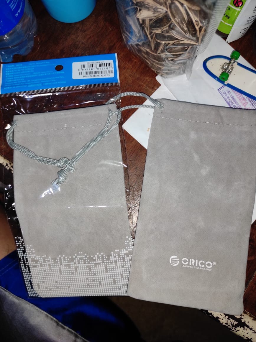 Orico Sa1810 Velveteen Storage Bag - Buy One Get One Free