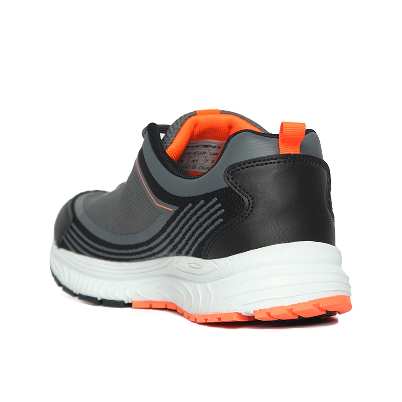 Phoenix Tritan Sepatu Running Pria - Black/D.Grey