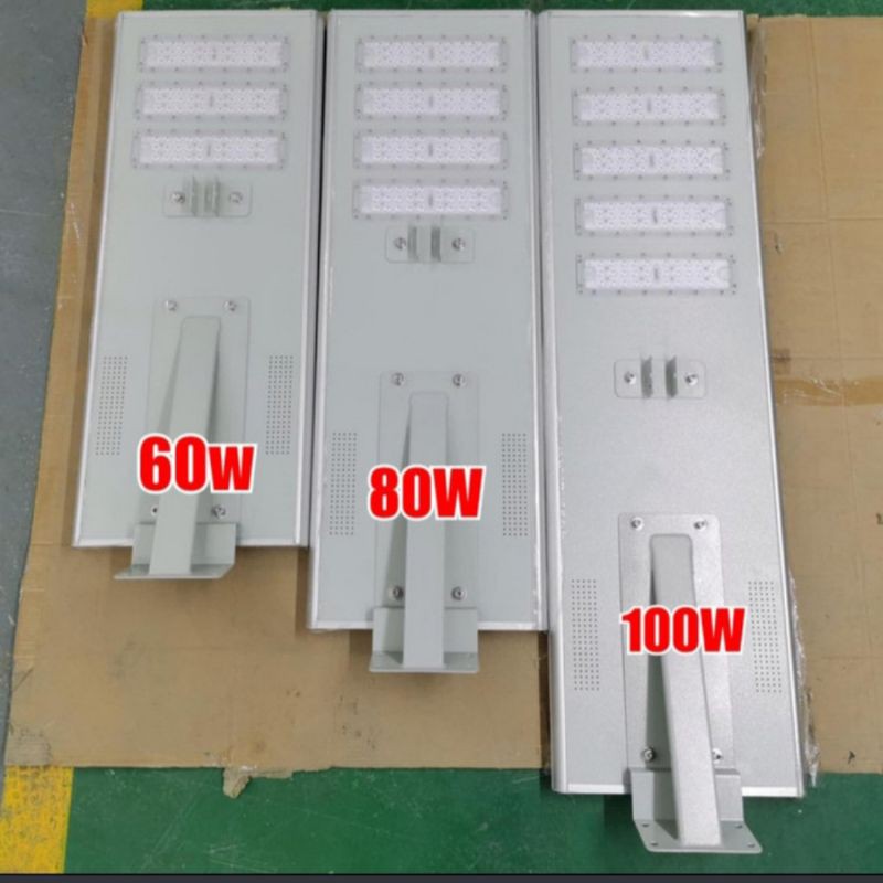 lampu jalan pju solar panel matahari 100w 100watt