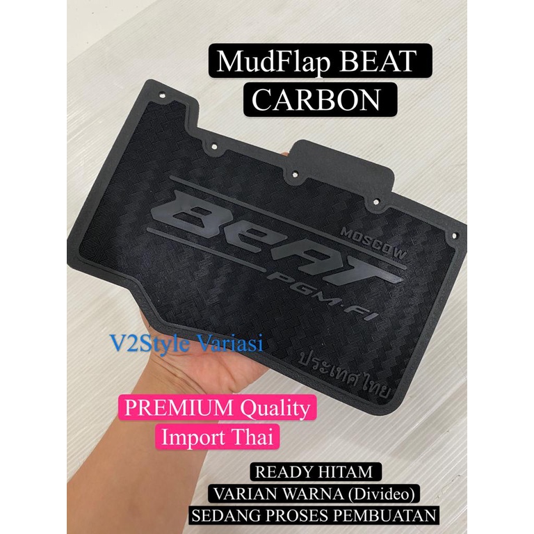 Mudflap Beat Pelindung Lumpur Kolong SPAKBOR IMPORT THAILAND BISA DI LIPAT TEBAL KARPET ANTI LUMPUR