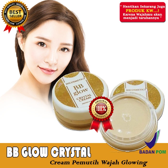 Jual Perawatan Wajah Glowing Bb Cream Glow BPOM Krim Pencerah Kulit ...