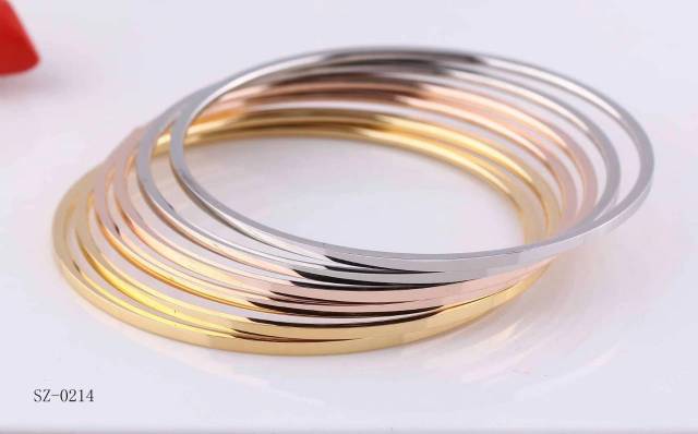 PROMO MURAH GELANG KERONCONG TITANIUM ISI 6 PCS