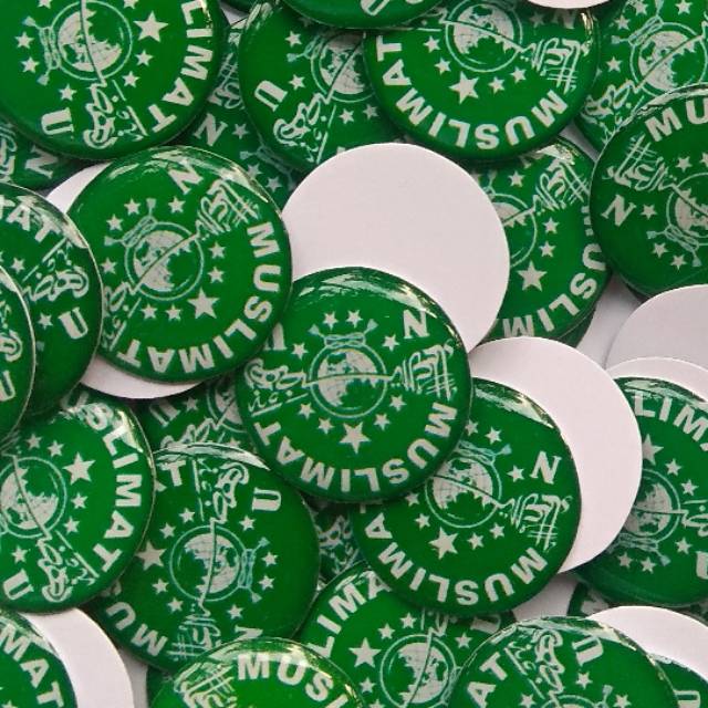 Pin Logo MUSLIMAT NU 3 cm