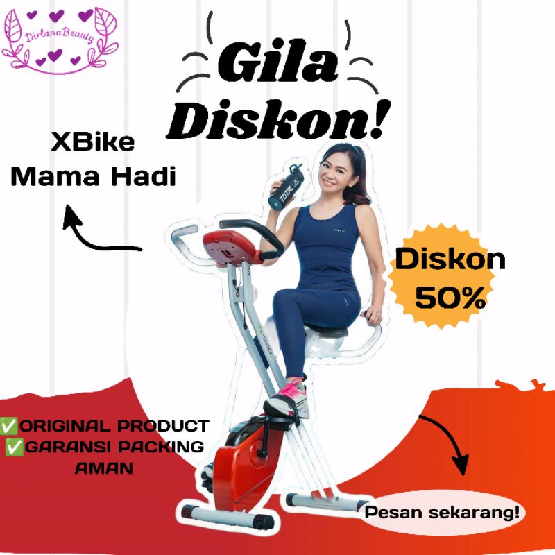 Jual Sepeda Statis Olahraga Total Fitnes Alat Fitness Sepeda Murah Xbike Tl Sepeda Terapi