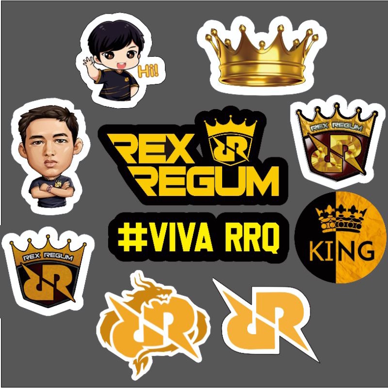 stiker sticker tim e sports evos evos legends evos icon evos Roar , rrq , bigetron onic , alter ego , aura , geek fam , genflix