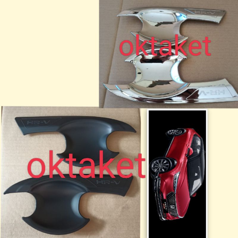 cover outer depan Honda HRV 2022 Hitam &amp; Chrome