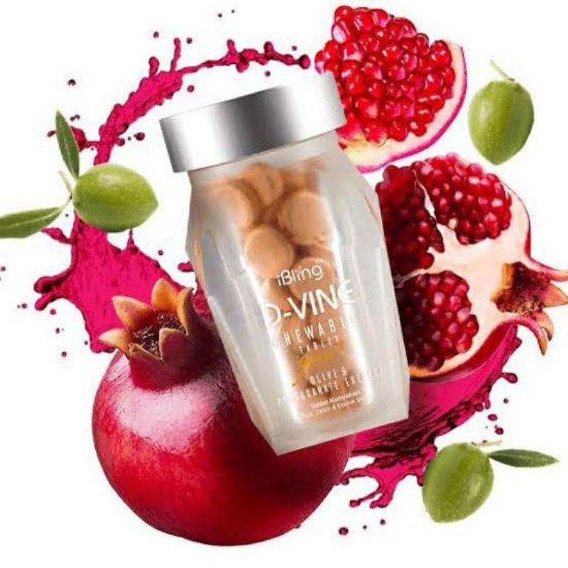 Jual DVine Collagen Candy isi 25 tablet D Vine Collagen ORI 100