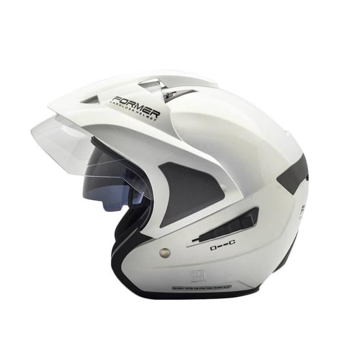HELM CARGLOSS YD FORMER WHITE GOLD PEARL TERBARU