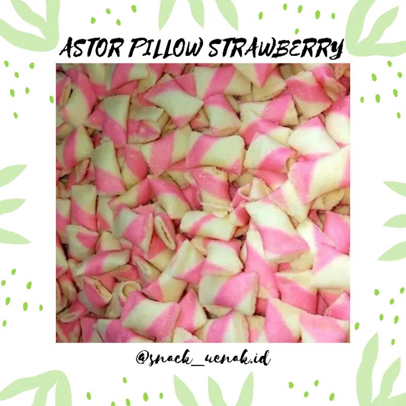 

SNACK KILOAN ASTOR PILLOW STRAWBERRY 500 GRAM | CEMILAN MURAH MAKASSAR