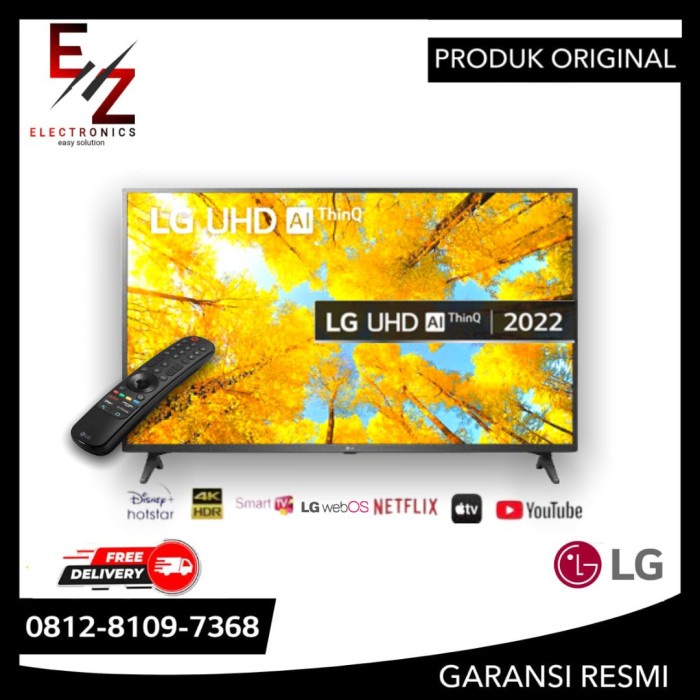 adrianisalsabila - LED TV LG 50UQ7550PSF UHD 4K SMART TV LG 50 INCH 2022-LG 50UQ7550 50UQ