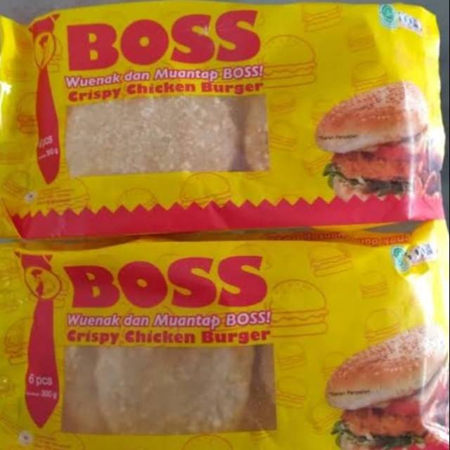 

Crispy chicken burger