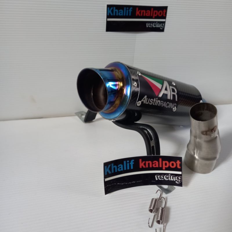 Knalpot Racing Slip on Ar austin Ninja250 Ninja250Fi Ninja2018