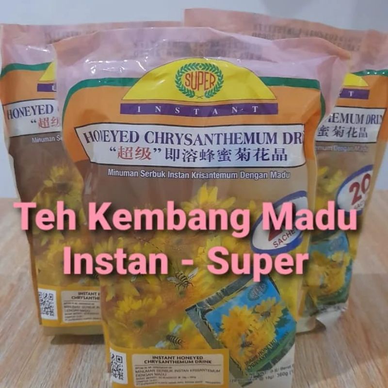 

TEH KEMBANG SACHET SUPER INSTANT / HONEYED CHRYSANTHEMUM TEA / KA HUE