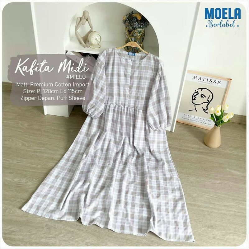 MOELA HIJAB BERLABEL - KABITHA MIDI