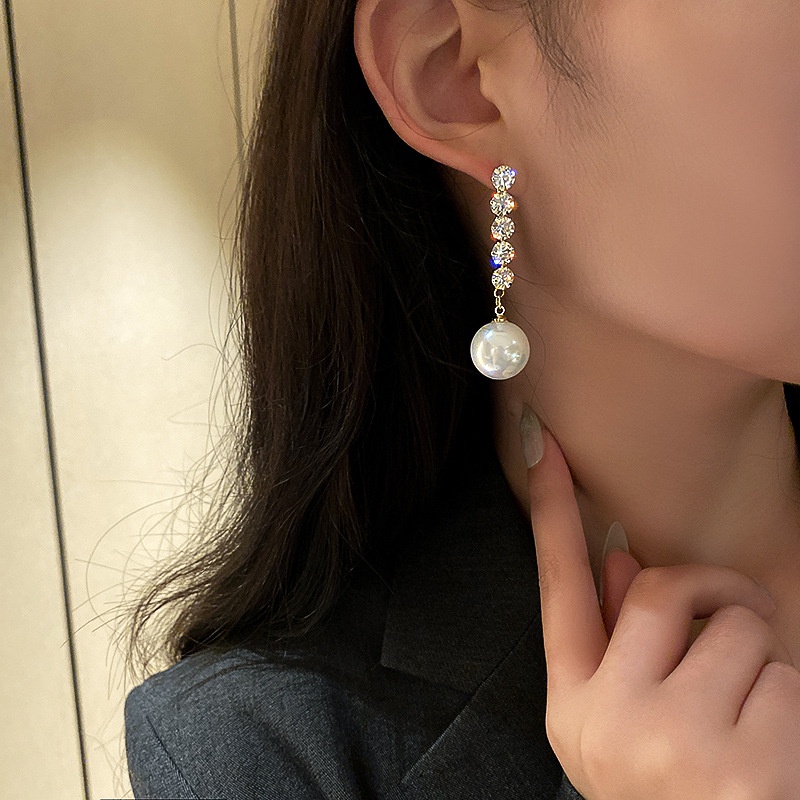 Anting Mutiara Serbaguna Model Oversized