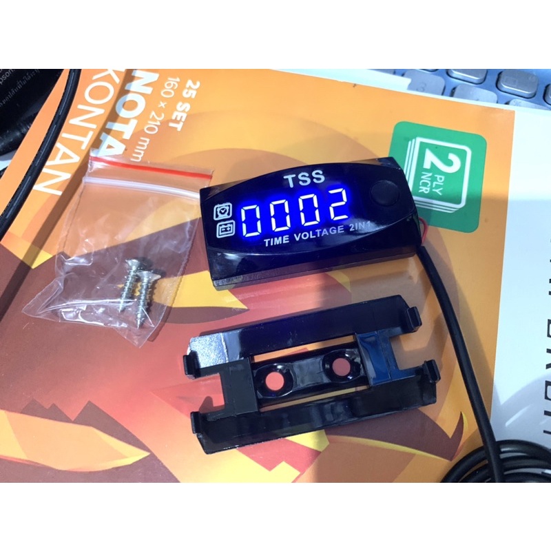 Promo Voltmeter aki 2in1 waterproof VOLT METER AKI 2MODE