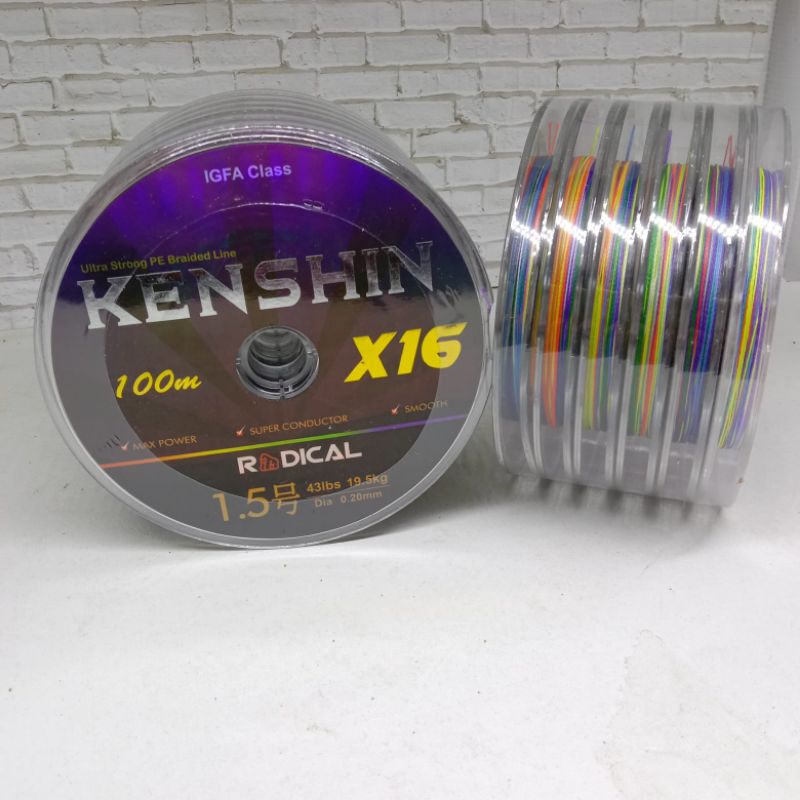 PE. RADICAL KENSHIN X16 (Color MULTICOLOR)