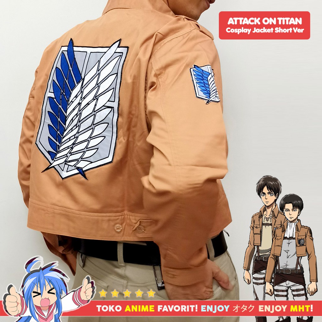 Jaket Anime Attack On Titan AOT Shingeki no Kyojin SNK Scouting Legion