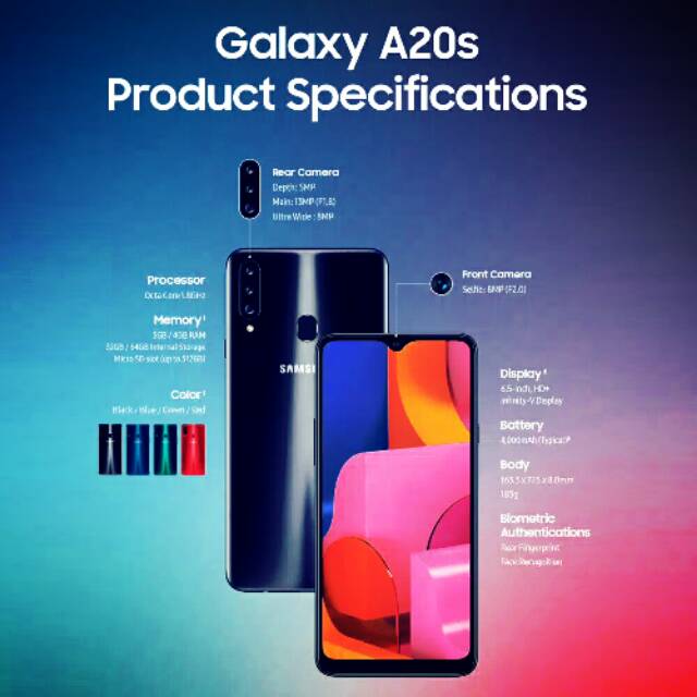 Samsung Galaxy A20S/A21S [*3GB/32GB*~*4GB/64GB*] - Garansi