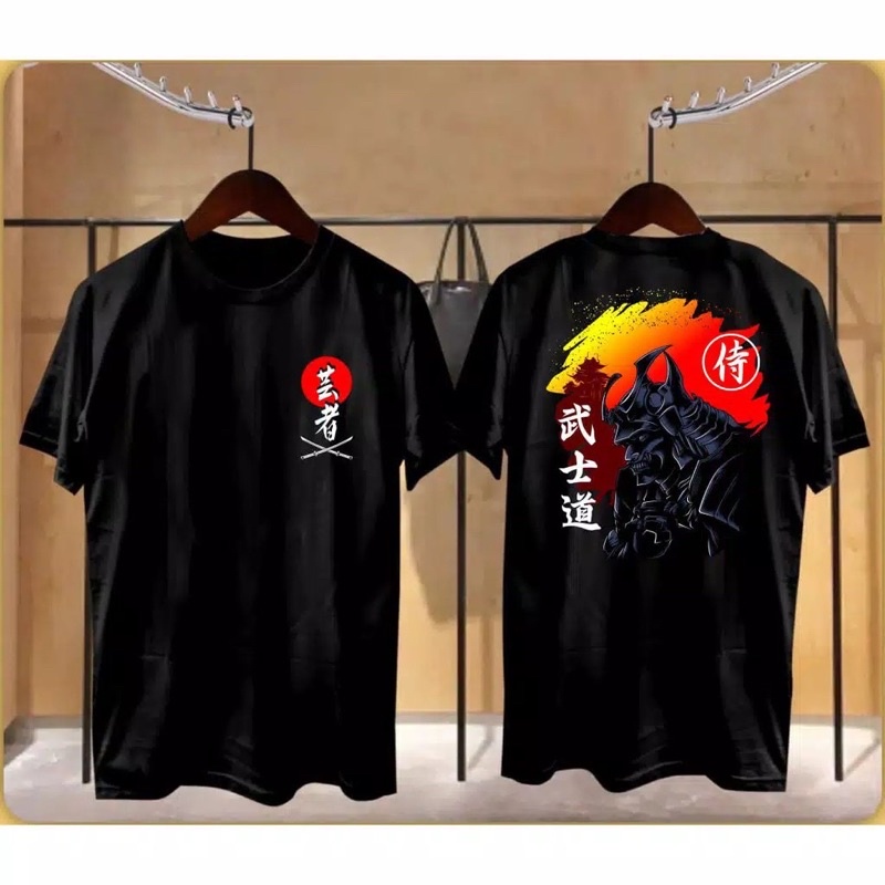 KAOS SAMURAI JEPANG KAOS JAPAN BAJU JEPANG KAOS DISTRO JEPANG PRIA WANITA KAOS PRIA BAJU KAOS WANITA