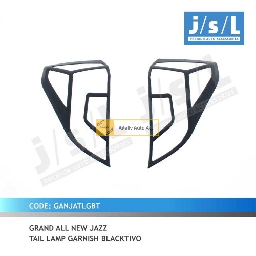 Garnish Lampu Belakang JSL Grand All New Jazz Chrome dan Black