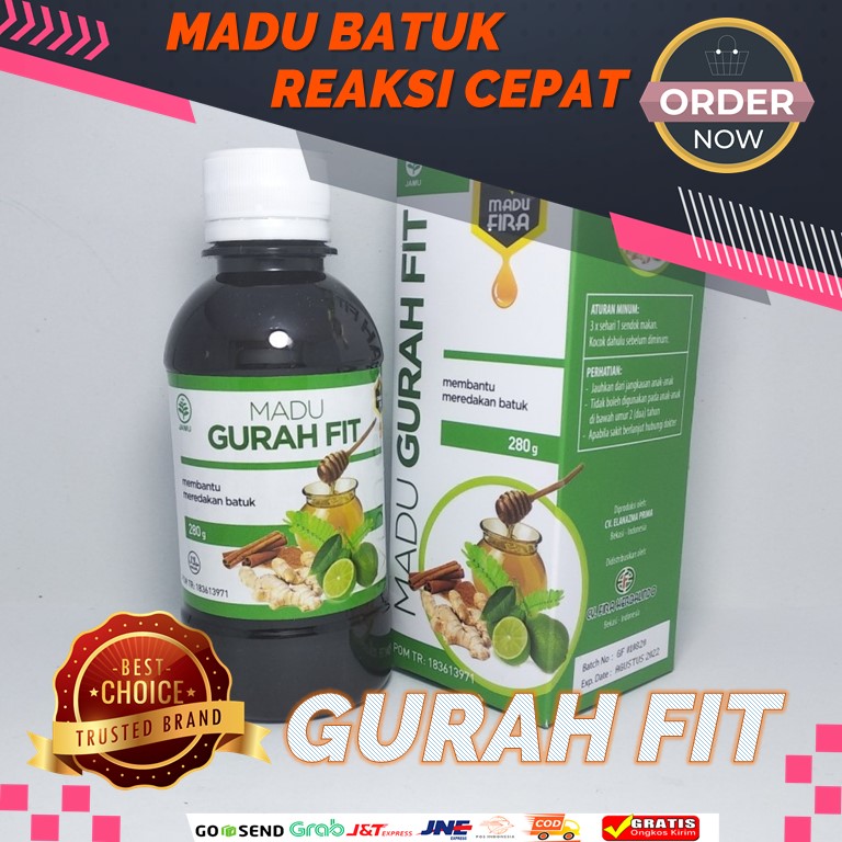 Jual Bisa Cod Madu Gurah Fit Asli Madu Gurahfit Obat Batuk Herbal Bisa Gojek Dan Grab Garansi 7148