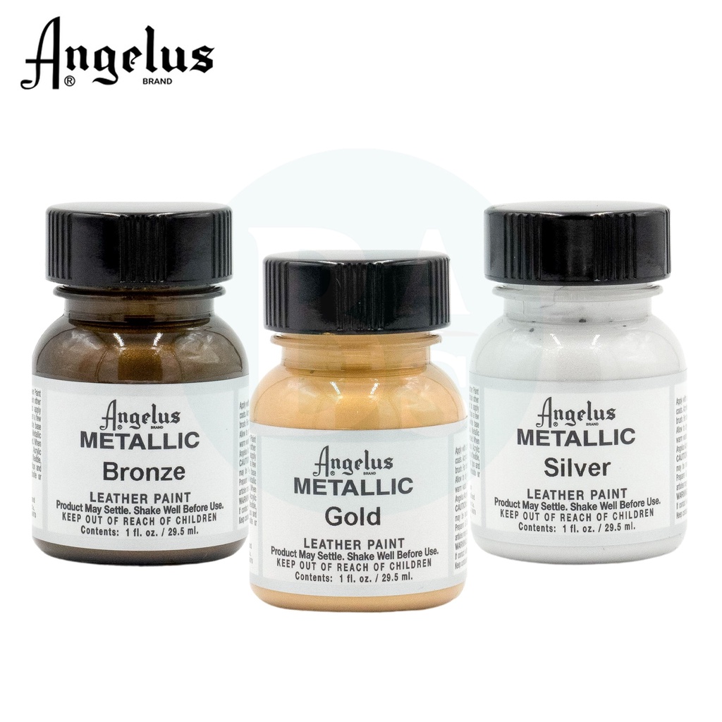 metallic leather paint