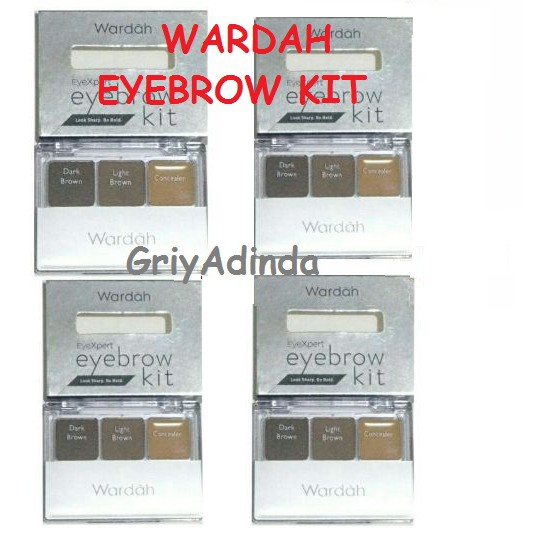 Wardah Eye Expert Eyebrow Kit Pensil Alis Wardah Baru