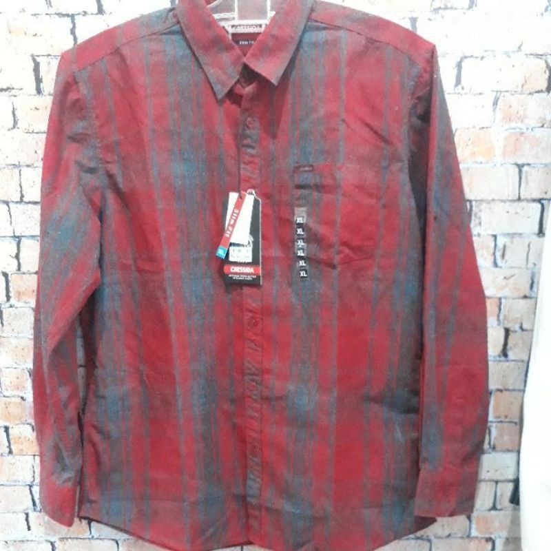 KEMEJA PANJANG CRESSIDA CASUAL WEAR SLIM FIT