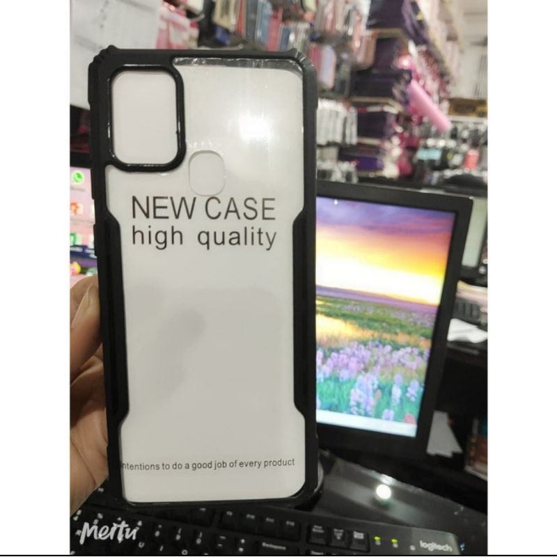 Softcase Clear Armor Bumper Transparant Samsung Galaxy A21S New