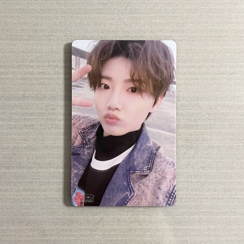 [booked] Photocard Lucky Draw Ktown The Second Step Junkyu Pout Peace