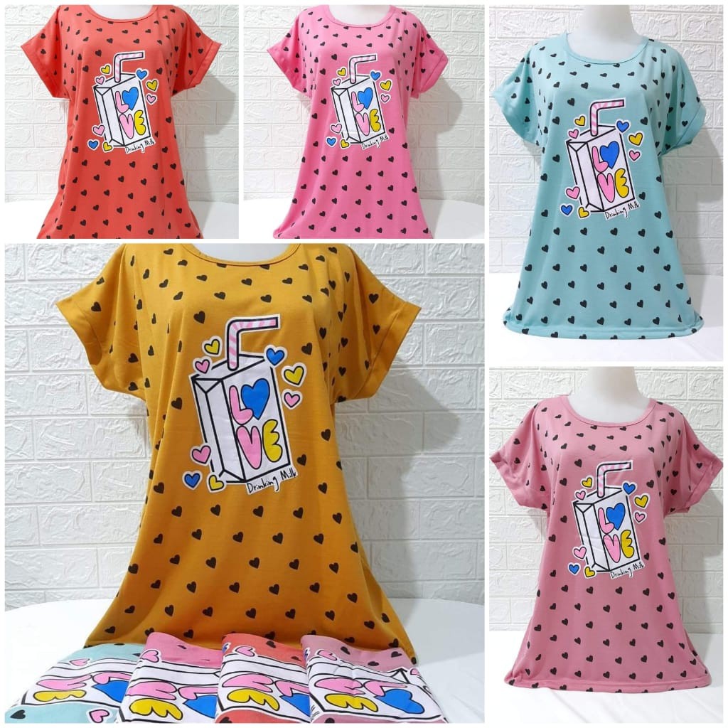 KAOS BIG SIZE CEWEK FULL PRINT | KAOS JUMBO MURAH MERIAH | ATASAN CEWEK XXL | BAJU JUMBO XXL CEWEK