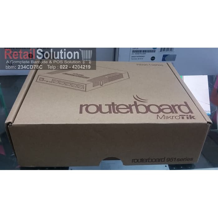 Mikrotik Routerboard RB951Ui-2nD hAP