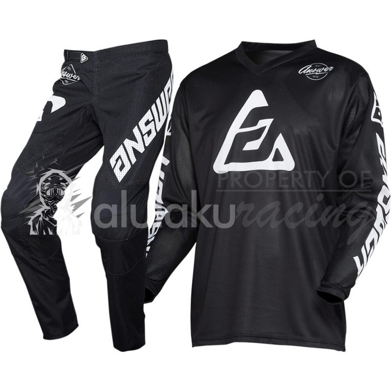 Jersey with Pants Trail Motocross MX with Custom Name &amp; Number – AN010