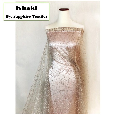 1 Meter Kain kebaya Brukat Premium Jakarta Model Akar, India(I), Islamic(IS), Etniss(E) Murah Model /Tile Prancis High Quality