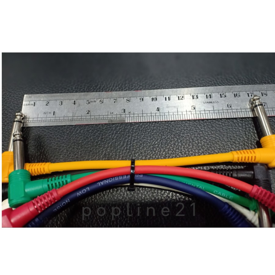 Kabel Jumper Efek Gitar / Effect Guitar Jumper Cable 15 cm