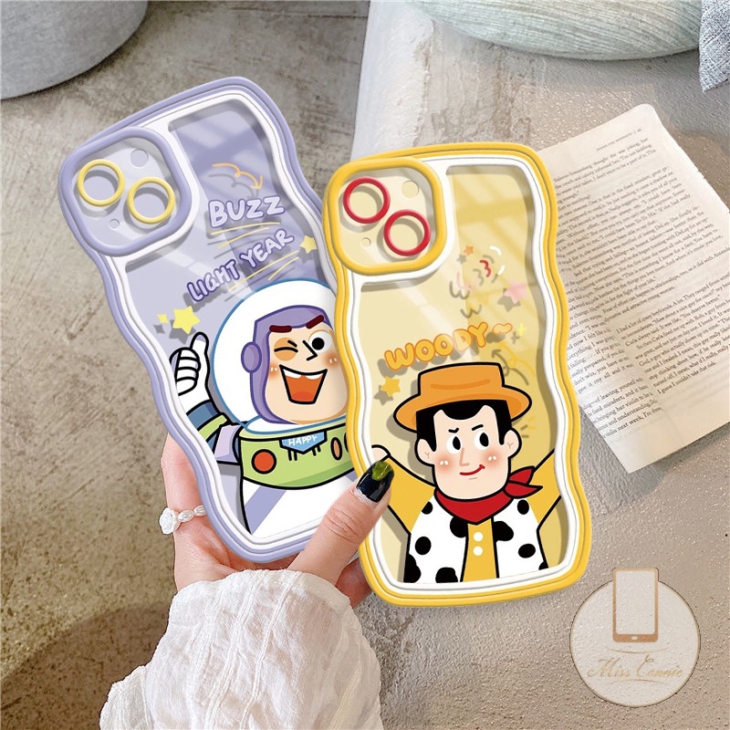 Soft Case TPU Motif Toy Story Woody Buzz Light Year Untuk IPhone XR 11 12 13 11 Pro MAX 7 8 Plus 6 6s Plus 14 Pro MAX X XS MAX SE 2020