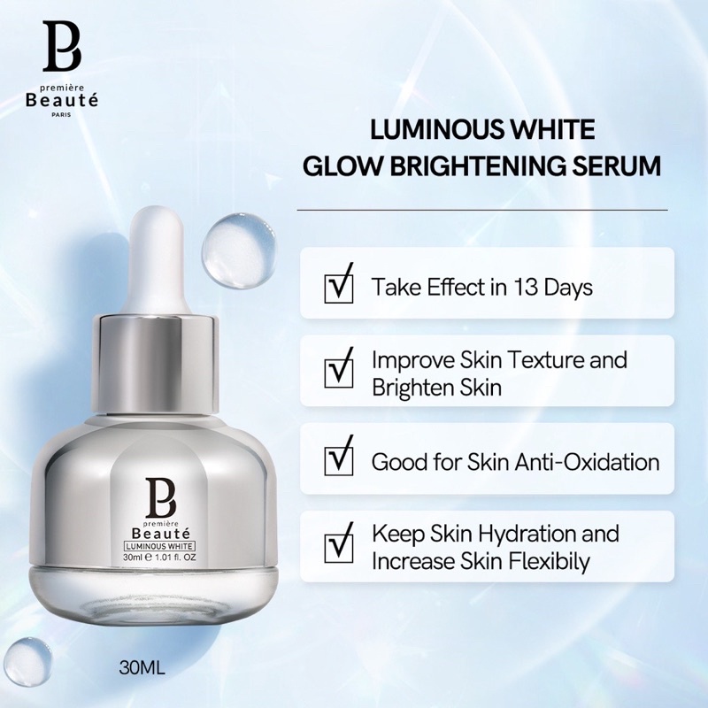 Premiere Beaute Luminous White Glow Brightening Serum &amp; Acne Care Serum