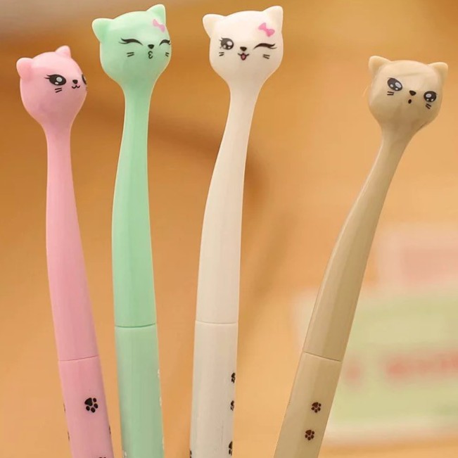 

[JS] PENA KUCING CUCOK MANIS / PULPEN KUCING 4 WARNA DIJUAL PERPCS / PULPEN BERKARAKTER