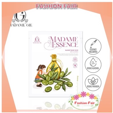 Fashion Fair - Madame Gie Madame Essence Blanket Mask - Skincare Masker